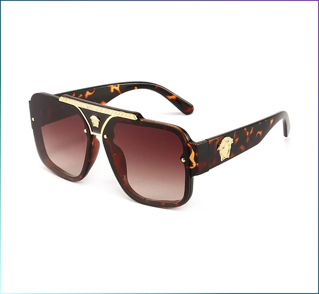 Oversized Aviators Flat Top  Sunglasses for Men Women Win - Zuna Brand Eyewear