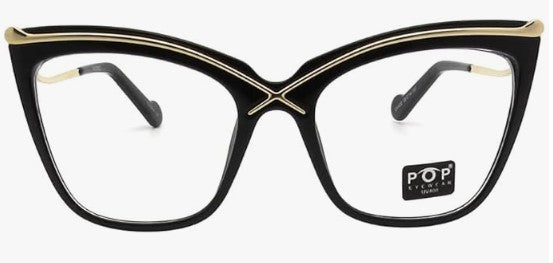 Stylish Oversized Cateye Isabella Eyeglasses for Women - Zuna Eyewear Boutique