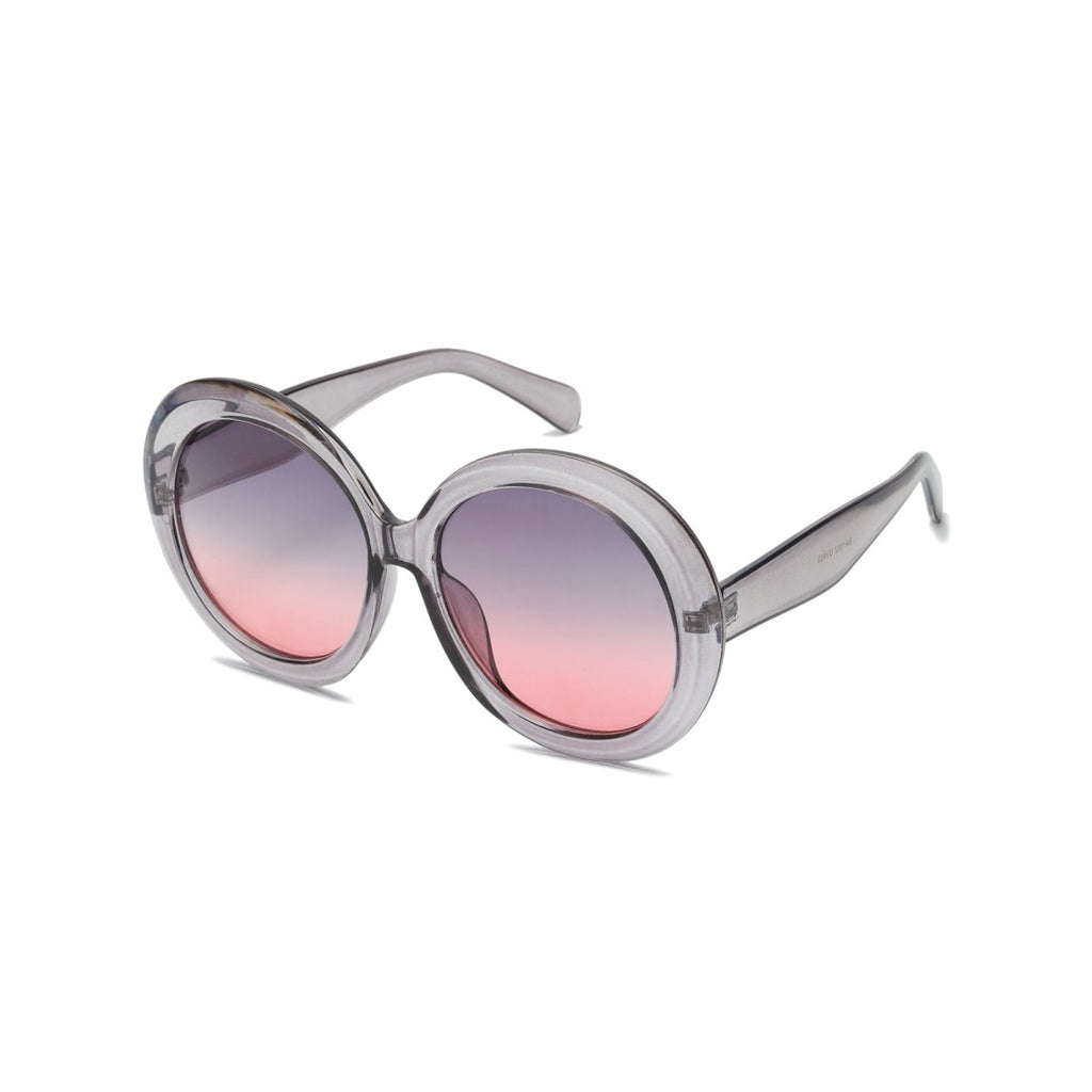 Vintage Round Oversized  for Women Classic Retro Jackie O Designer Laila Sunglasses - Zuna Brand Eyewear