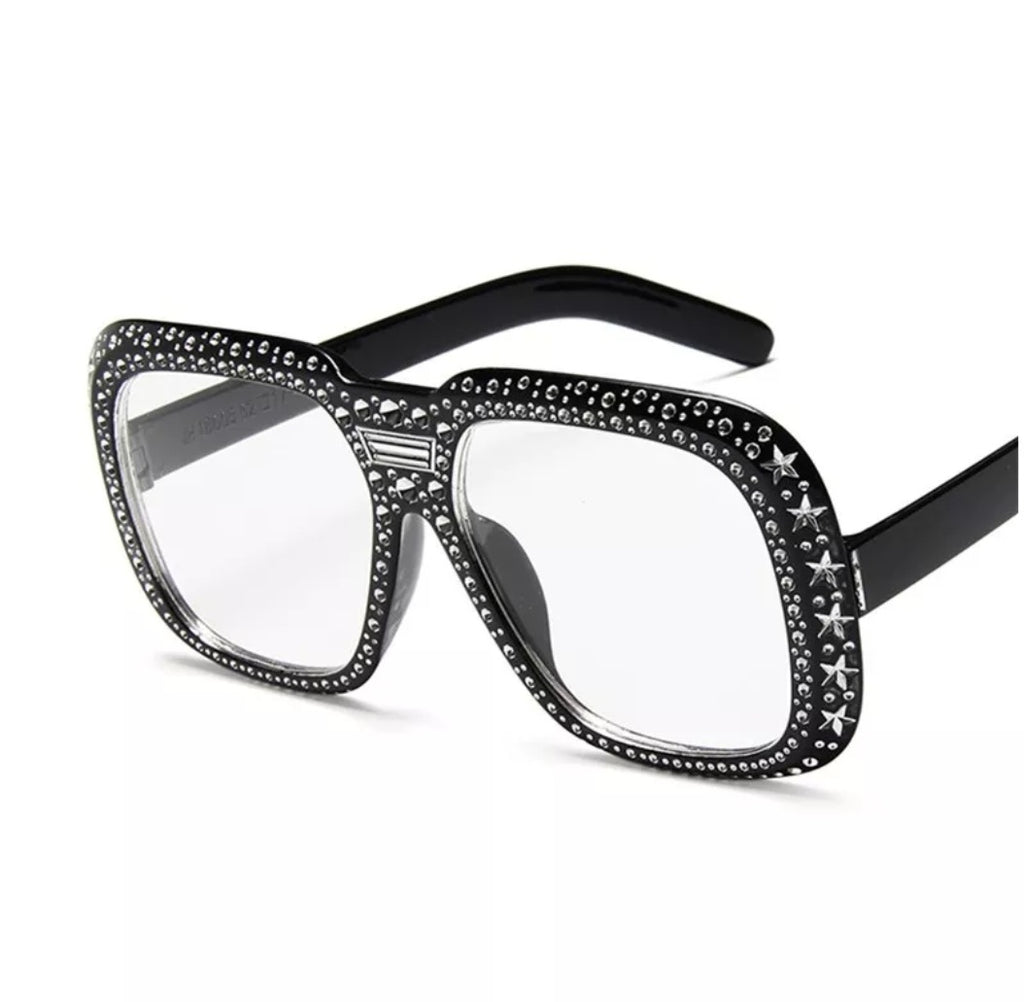 80s 90s Sunglasses Vintage Rapper DJ Glasses Hippie The Starr Eyeglasses, Unisex - Zuna Brand Eyewear