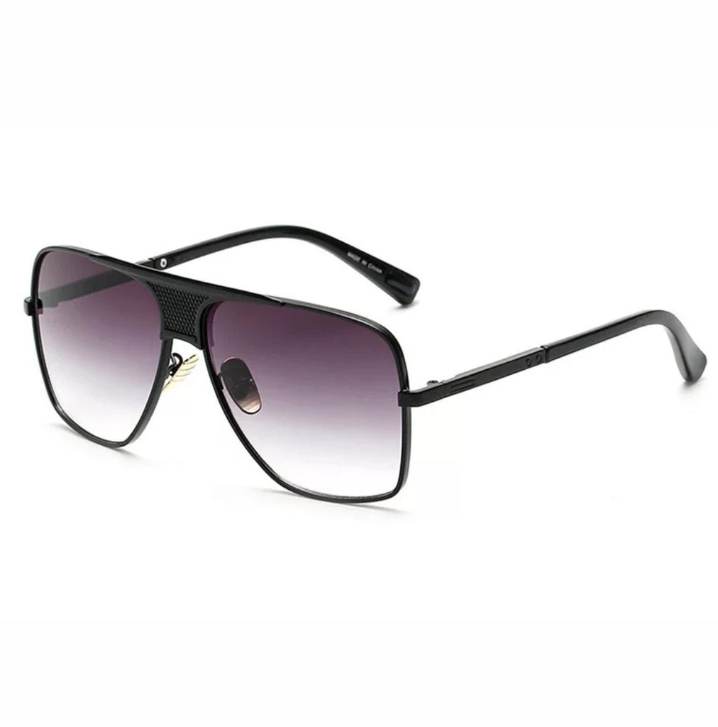 Classic Metal Square Sunglasses