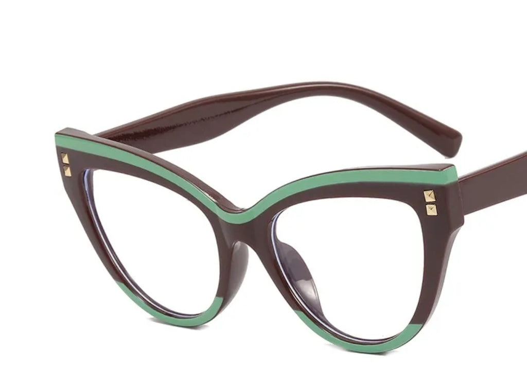 Classic Quality Ladies Acetate Cateye Christine Eyeglasses - Zuna Brand Eyewear