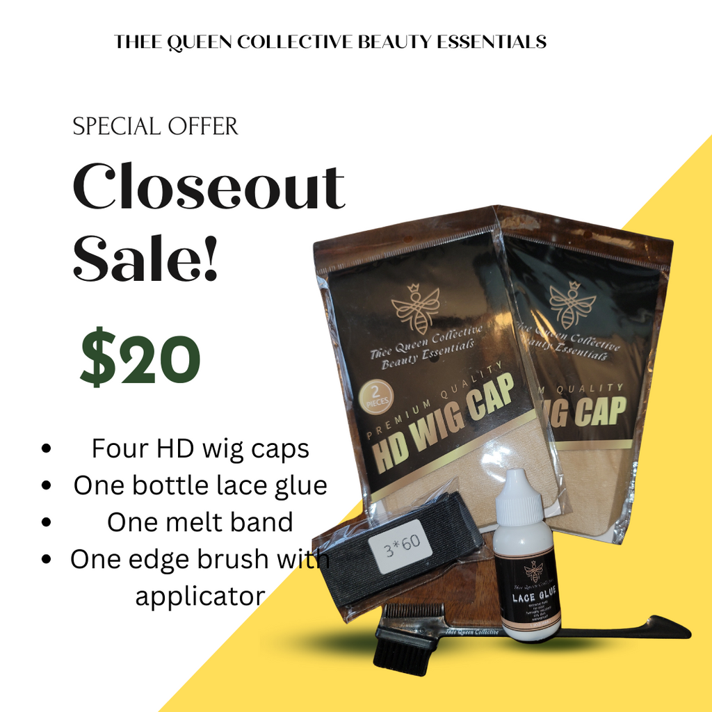 HD Wig & Lace Glue Bundle - Zuna Brand Eyewear