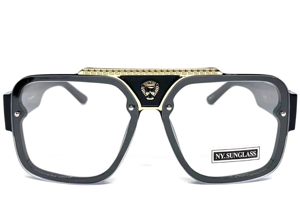 Oversized Aviators Flat Top Sunglasses for Men Women Win