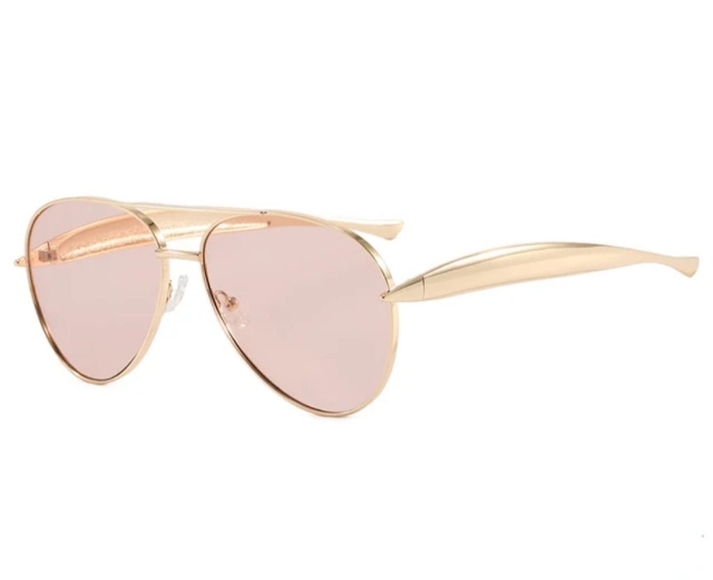 Gold Aviator Gradient Frames Milan - Zuna Eyewear Boutique