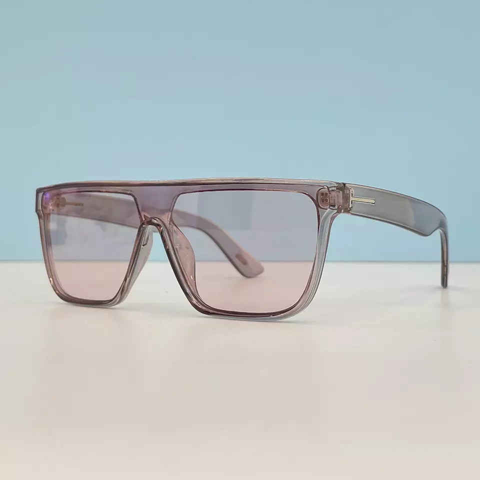 Fashion Metal Frame Sunglasses UV400 Men's Gradient Shades Quay Sunglasses - Zuna Brand Eyewear