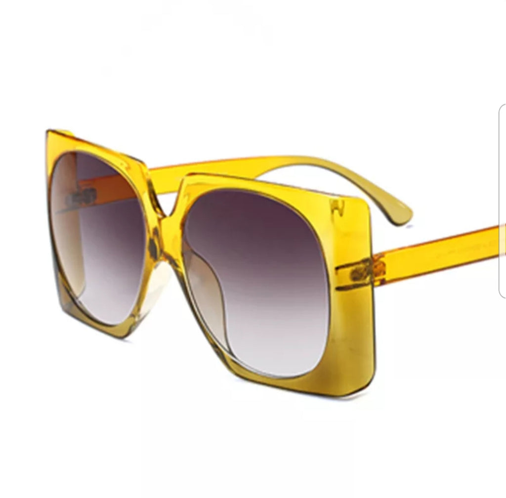 Oversized Vintage Classic Retro Shay Sunglasses - Zuna Brand Eyewear