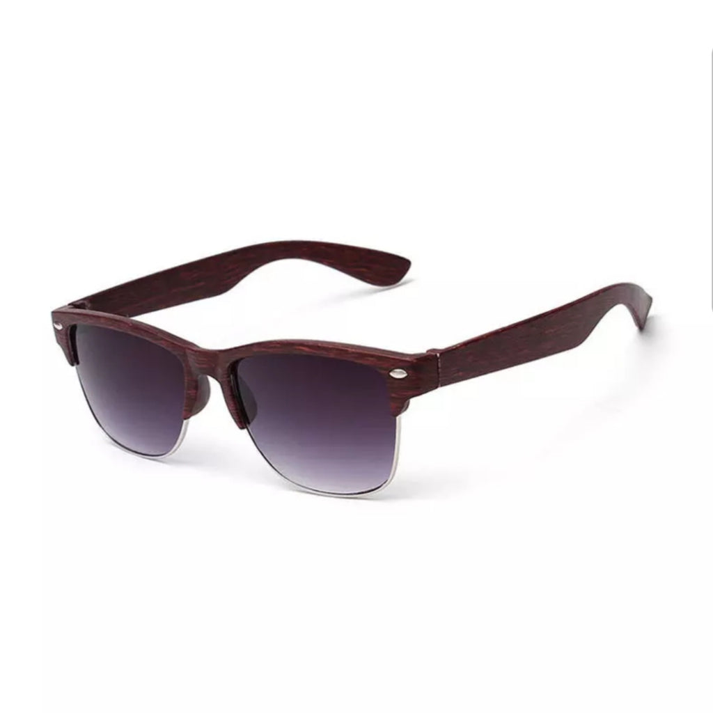 Polarized Sunglasses for Men and Women Semi-Rimless Frame Driving Jordan Sunglasses 100% UV Blocking - Zuna Brand Eyewear