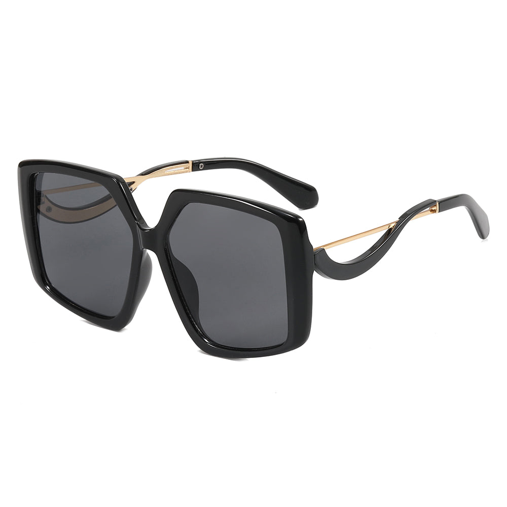 Fashion Square UV400 Oversized Wanda Shades Sunglasses - Zuna Brand Eyewear