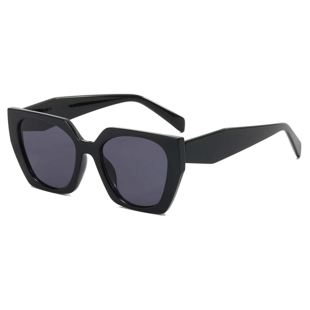 Oversized Flat Top UV400 Protection Farrah Sunglasses - Zuna Brand Eyewear