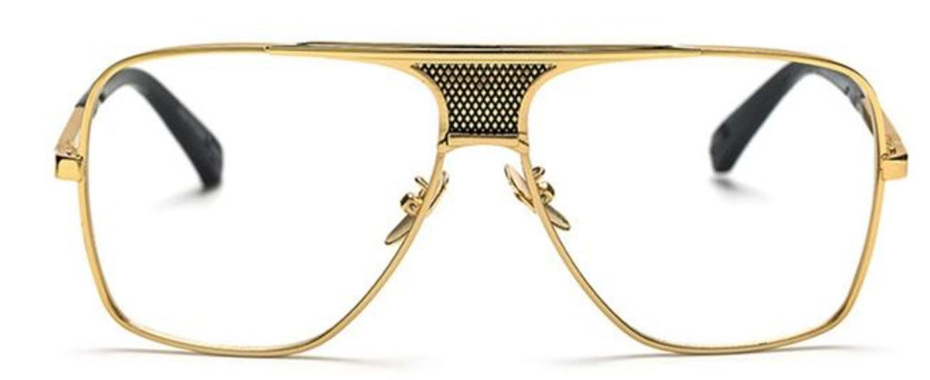 Metal Frame Vintage Classic Clear Lens Fashion Billy Frames - Zuna Brand Eyewear