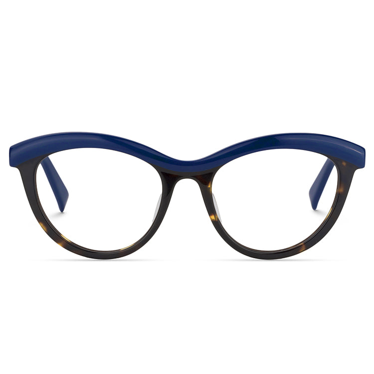 Women's Cat Eye Blue Light Blocking Glasses Oversized Emma 100% UV400 Protection Eyewear - Zuna Brand Eyewear