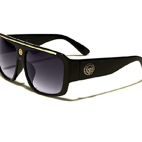 Rappers 80s 90s DJ Oversized Vintage Classic Retro Lonnie Sunglasses - Zuna Brand Eyewear