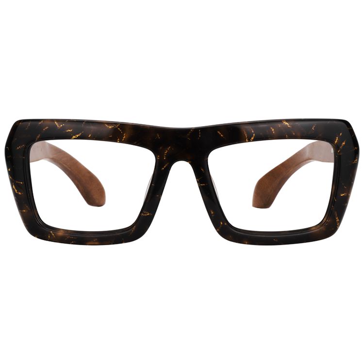 Stylish Thick Oversized Square Blue Light Blocking Maxx Glasses 100% UV400 Protection - Zuna Brand Eyewear
