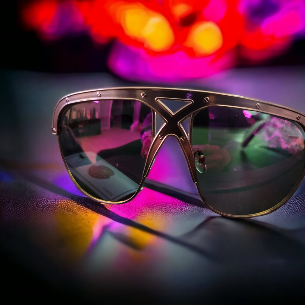 Retro Sunglasses Shades Louie Cool Classic Frame - SUNGLASS TO GO