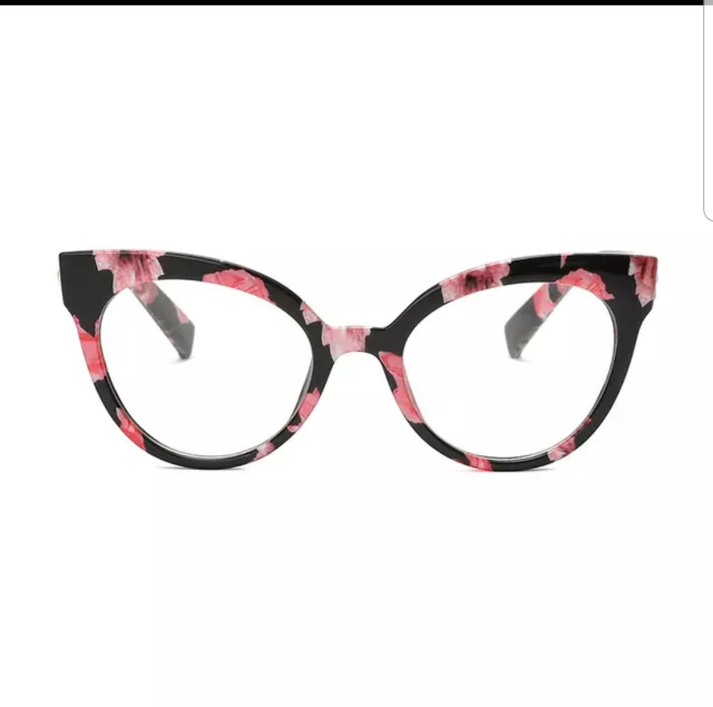 Women's Stylish Cat Eye Blue Light Blocking Glasses Butterfly Rosie Eyewear - Zuna Brand Eyewear