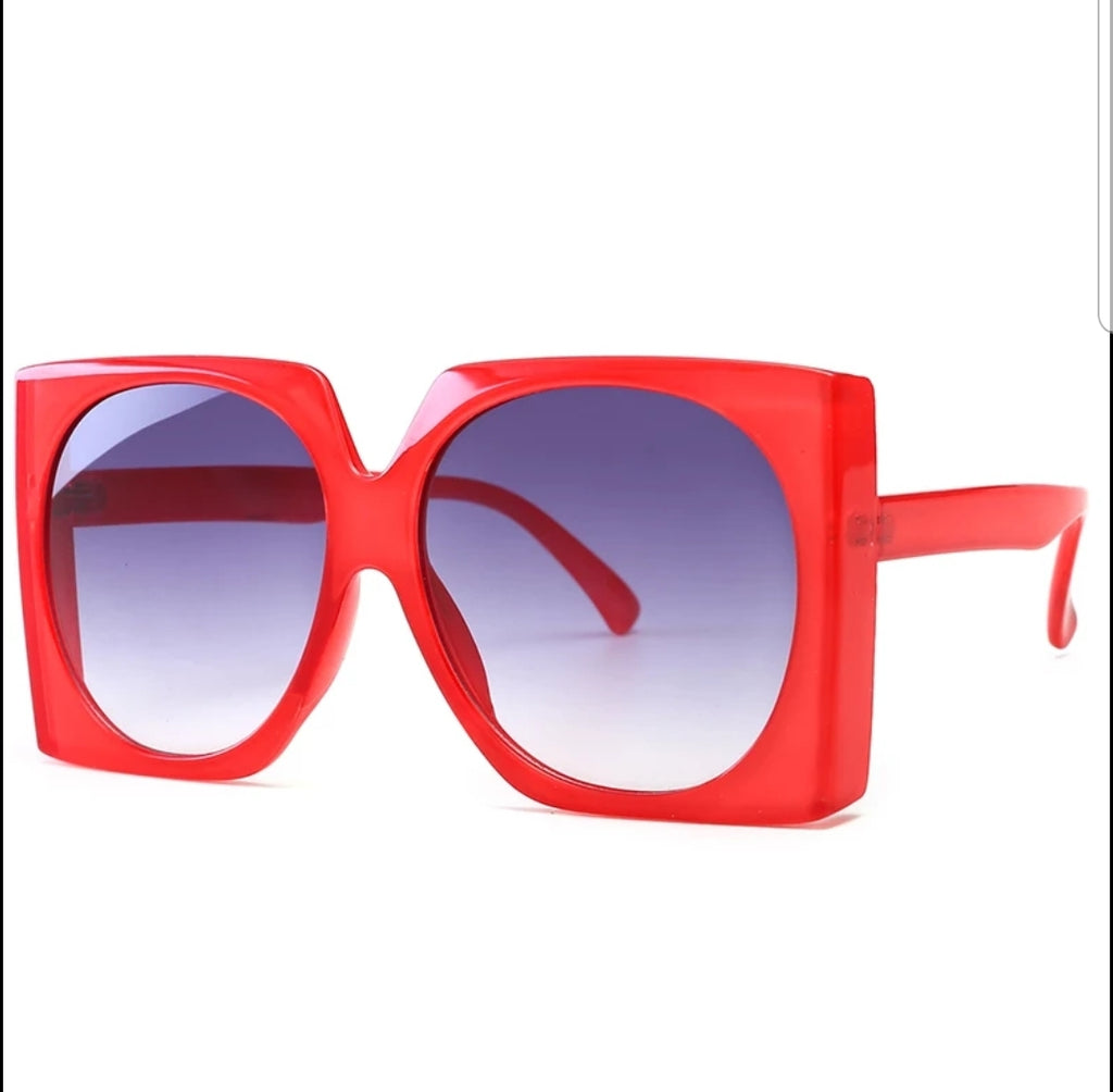 Oversized Vintage Classic Retro Shay Sunglasses - Zuna Brand Eyewear