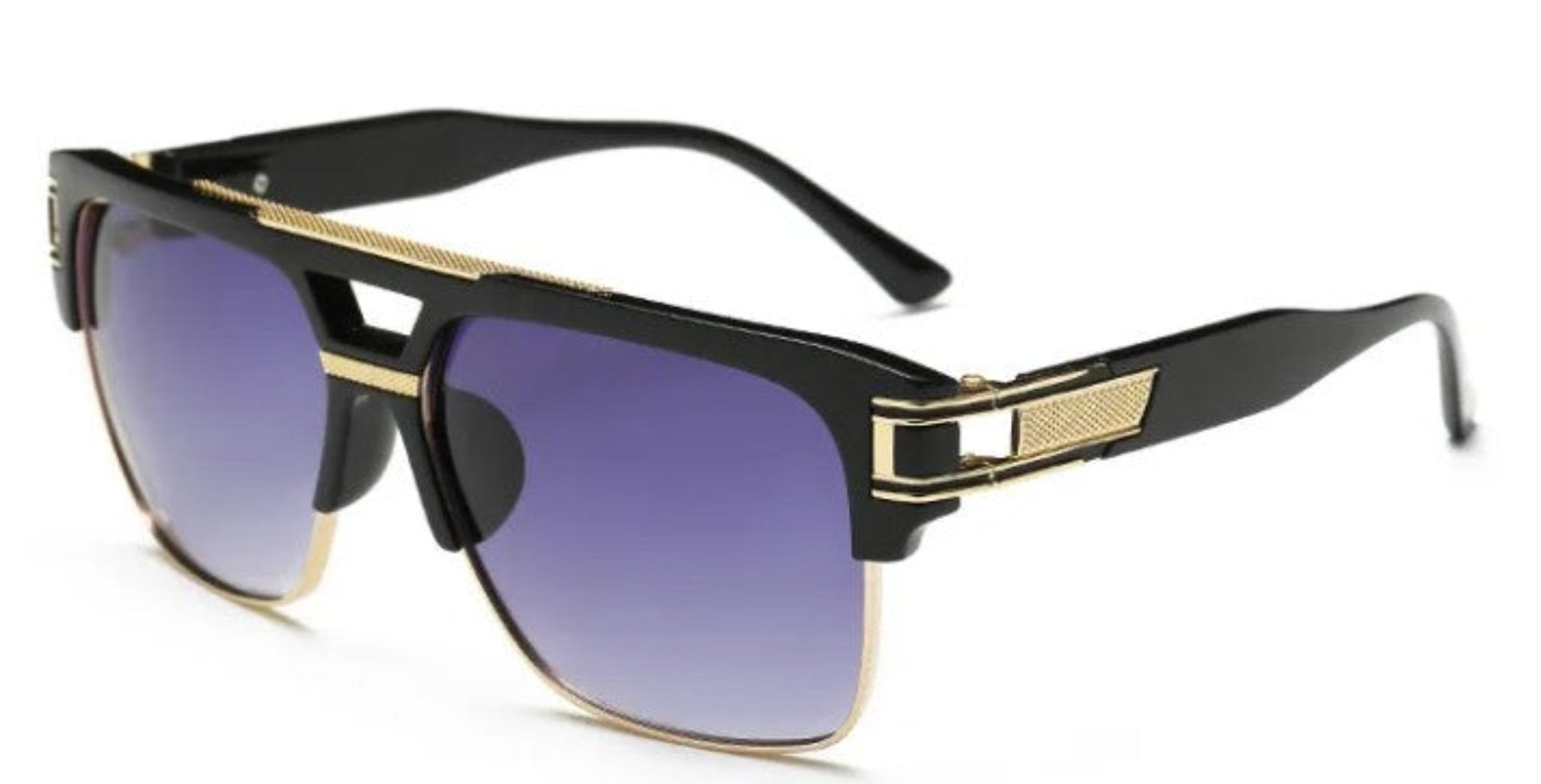 Retro Vintage 80s 90s Classic Pimp Rapper Gangsta Men's Victor Sunglas