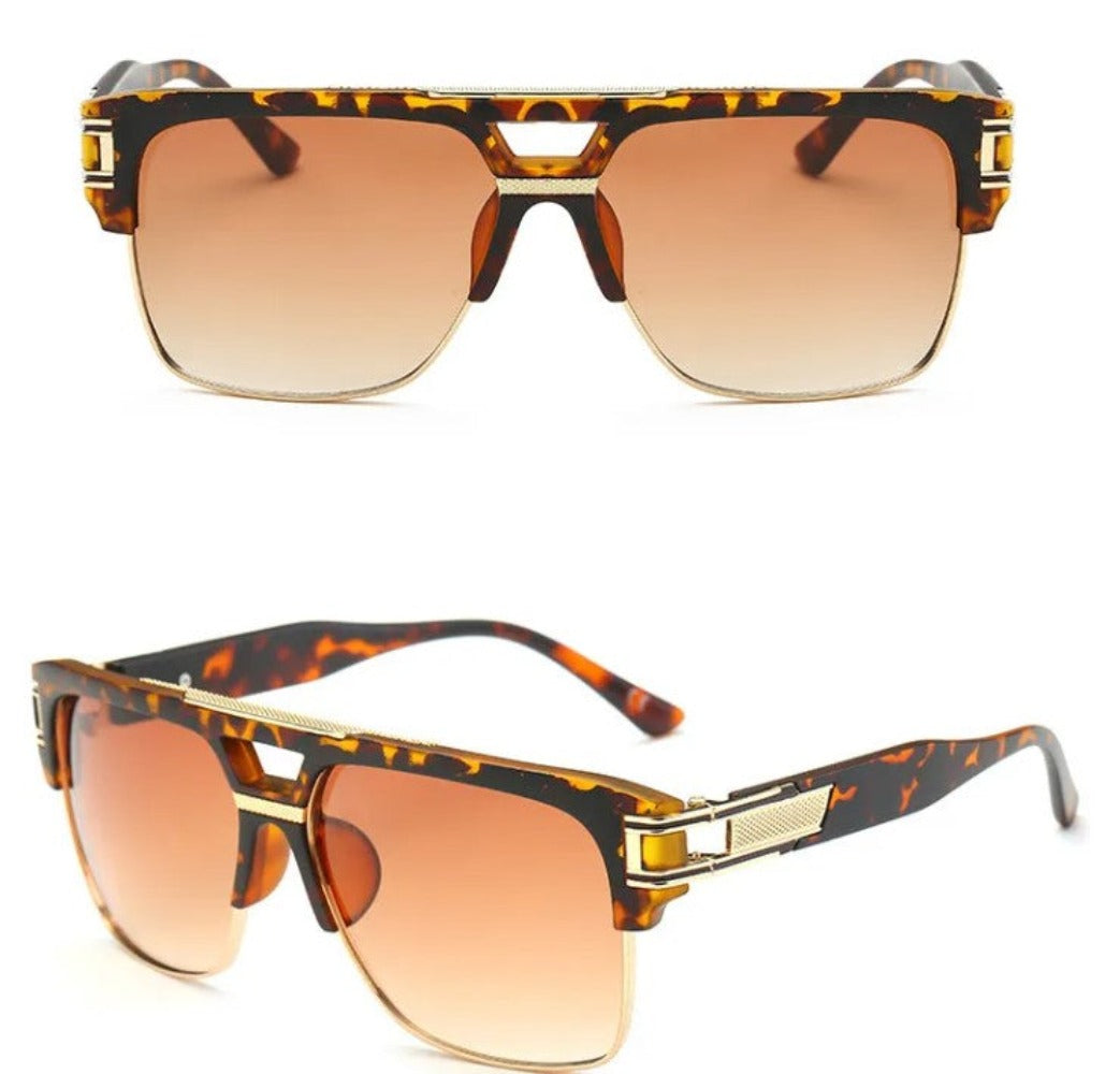 Retro Vintage 80s 90s Classic Pimp Rapper Gangsta Men's Victor Sunglas