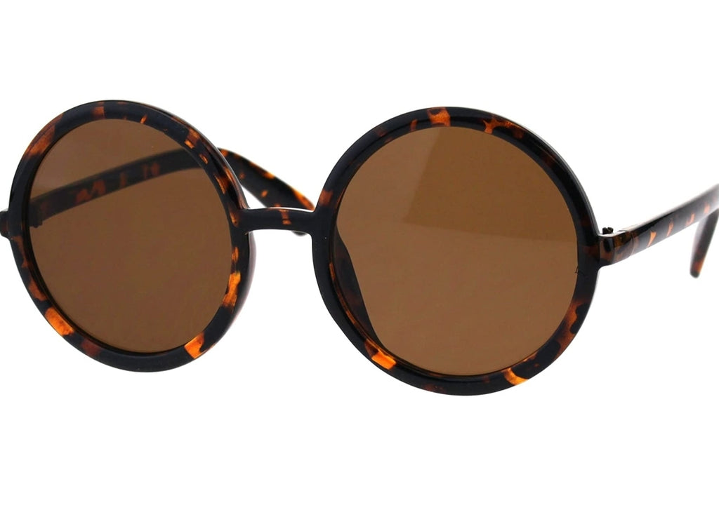 Vintage Round Sunglasses for Women Classic Retro Designer Style Candi Sunglasses - Zuna Brand Eyewear