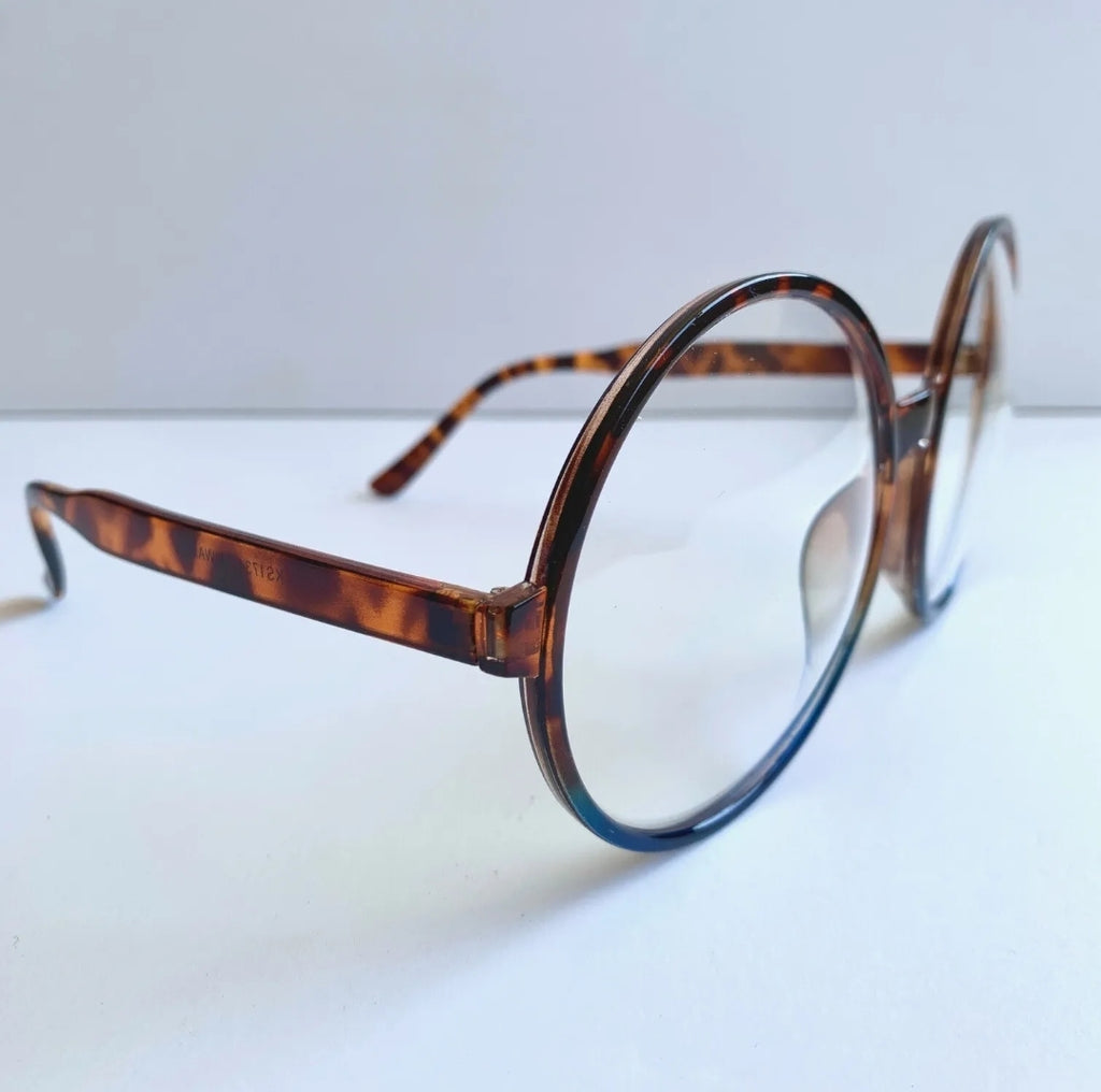 Vintage Round Glasses for Women Classic Retro Designer Style Brandy Fashion Eyeglasses - Zuna Brand Eyewear